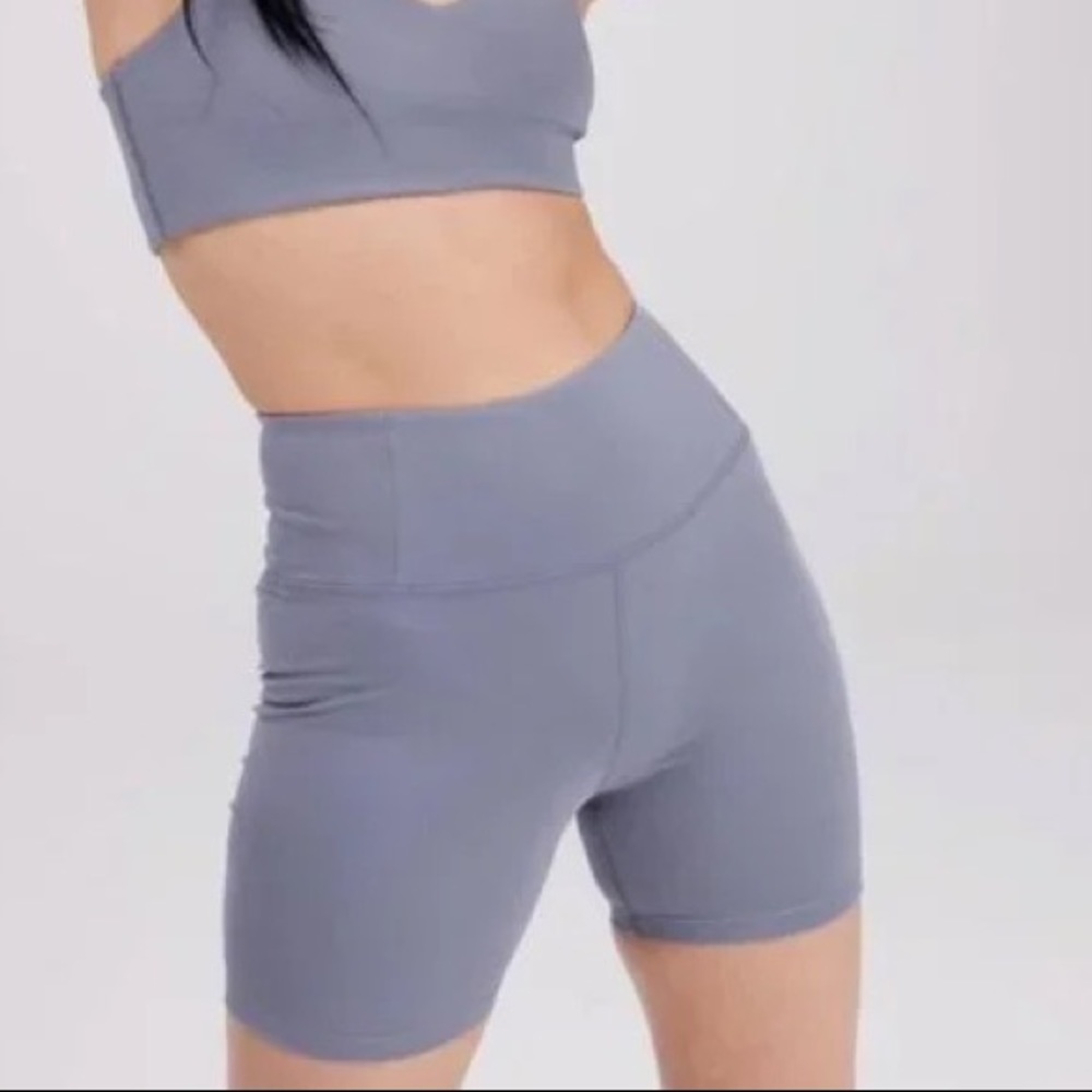 Girlfriend Collective Sea Glass Float High-Rise Run Short